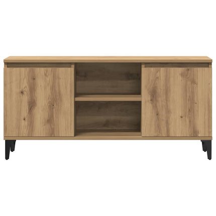 Tv-bänk artisan ek 102x35x50 cm konstruerat trä