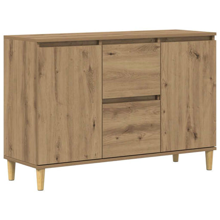 Skänk artisan ek 102x35x70 cm konstruerat trä