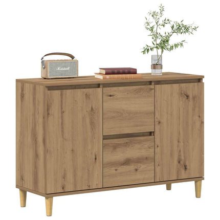 Skänk artisan ek 102x35x70 cm konstruerat trä