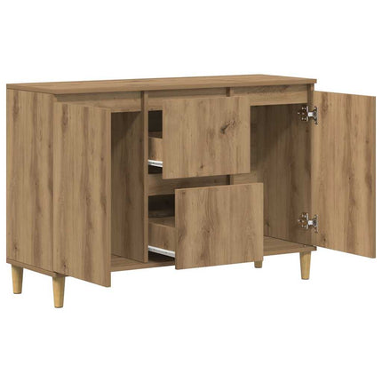 Skänk artisan ek 102x35x70 cm konstruerat trä