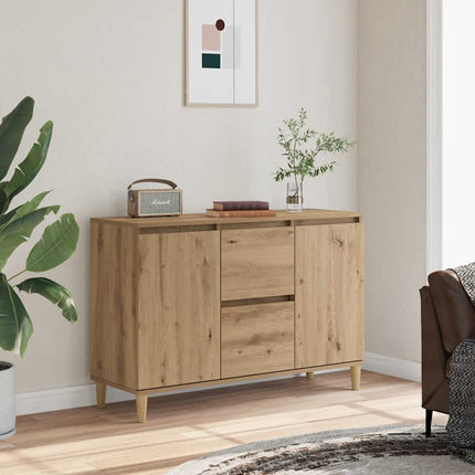 Skänk artisan ek 102x35x70 cm konstruerat trä