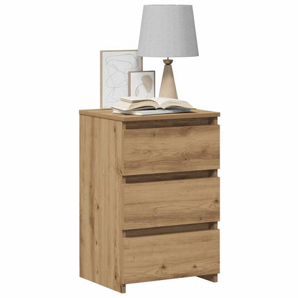 Sängbord artisan ek 40x35x62,5 cm konstruerat trä