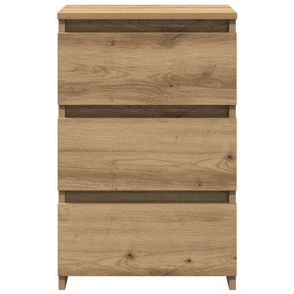 Sängbord artisan ek 40x35x62,5 cm konstruerat trä