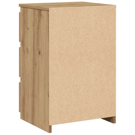 Sängbord artisan ek 40x35x62,5 cm konstruerat trä