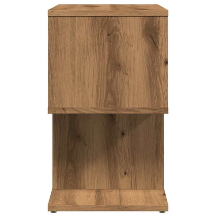 Sängbord artisan ek 50x30x51,5 cm konstruerat trä