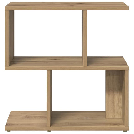 Sängbord 2 st ek 50x30x51,5 cm konstruerat trä