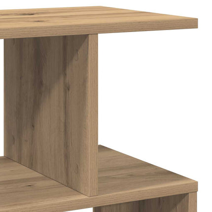 Sängbord 2 st ek 50x30x51,5 cm konstruerat trä