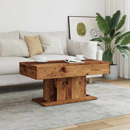 Soffbord gammalt trä 96x50x45 cm konstruerat trä