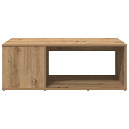 Soffbord artisan ek 90x67x33 cm konstruerat trä