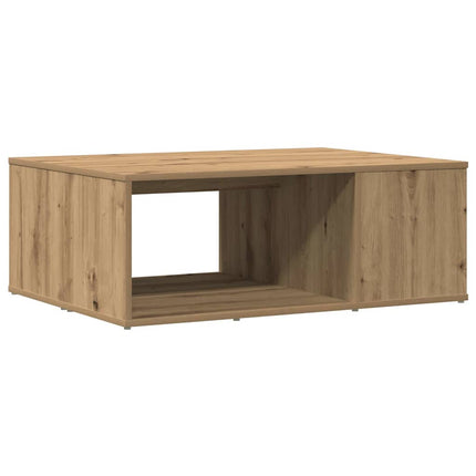 Soffbord artisan ek 90x67x33 cm konstruerat trä