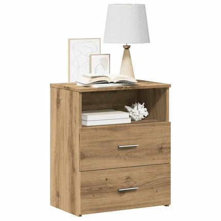 Sängbord artisan ek 50x32x60cm konstruerat trä