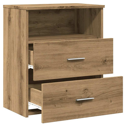 Sängbord artisan ek 50x32x60cm konstruerat trä