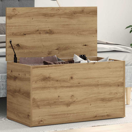 Förvaringskista artisan ek 84x42x46 cm konstruerat trä