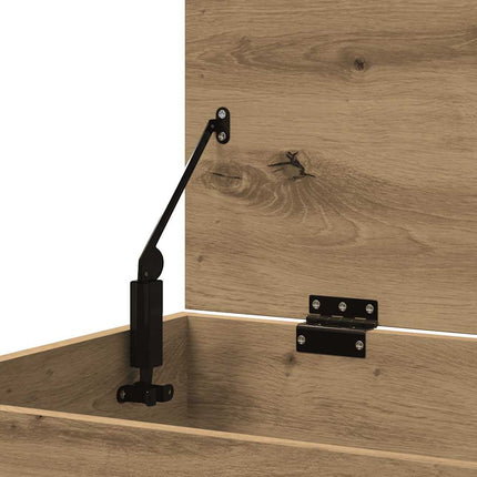 Förvaringskista artisan ek 84x42x46 cm konstruerat trä
