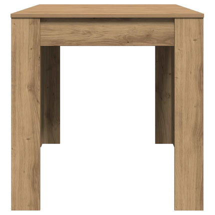 Matbord artisan ek 140x74,5x76 cm konstruerat trä