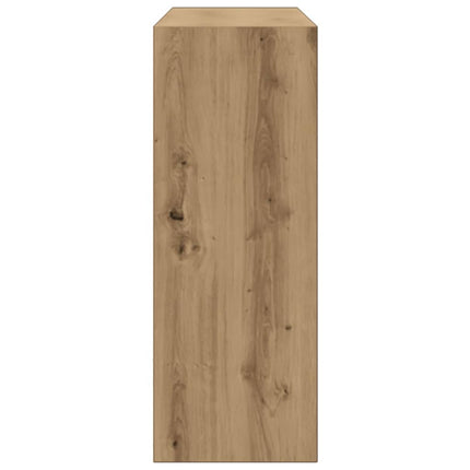 Konsolbord artisan ek 78x30x80 cm konstruerat trä