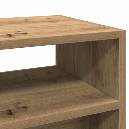 Konsolbord artisan ek 78x30x80 cm konstruerat trä