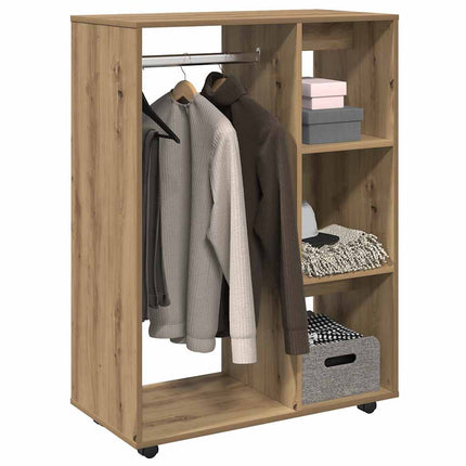 Garderob artisan ek 80x40x110 cm konstruerat trä