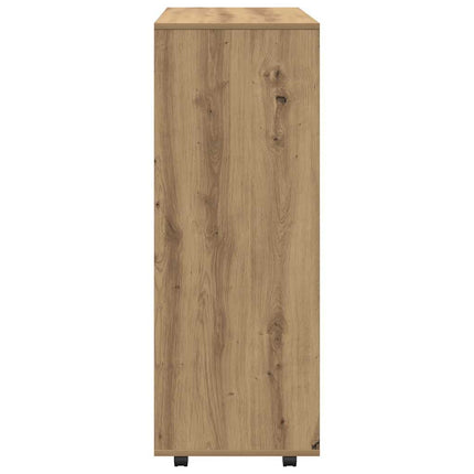 Garderob artisan ek 80x40x110 cm konstruerat trä
