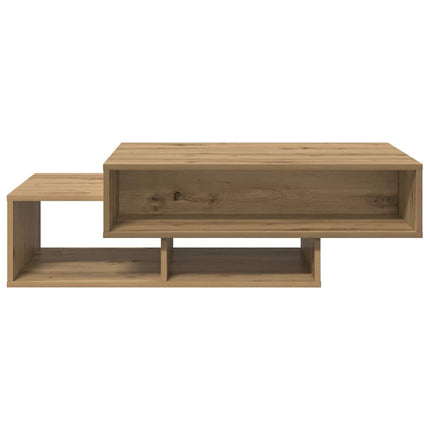 Soffbord artisian ek 105x55x32 cm konstruerat trä
