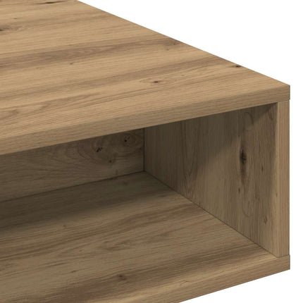 Soffbord artisian ek 105x55x32 cm konstruerat trä