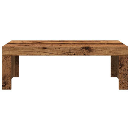 Soffbord åldrat trä 102x50x35 cm konstruerat trä