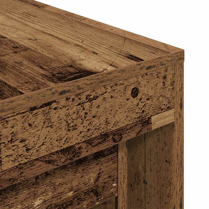 Satsbord 3 St Åldrat Trä Konstruerat Trä