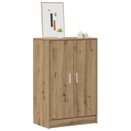 Skoskåp artisan ek 60x35x92 cm konstruerat trä