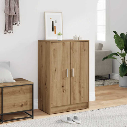Skoskåp artisan ek 60x35x92 cm konstruerat trä