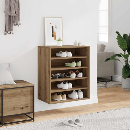 Skoskåp artisan ek 60x35x70 cm konstruerat trä