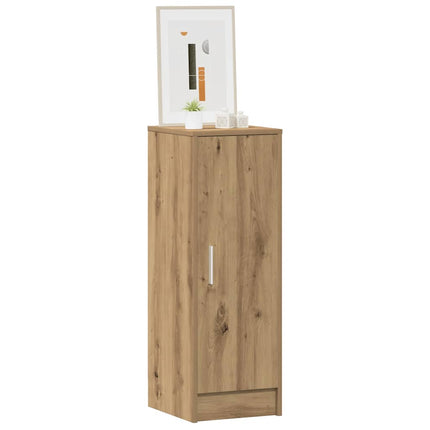 Skoskåp gammalt trä 32x35x92 cm konstruerat trä