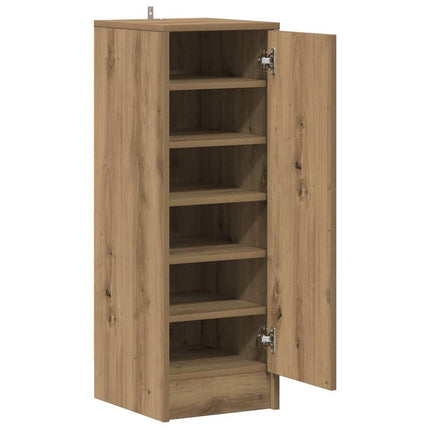Skoskåp artisan ek 32x35x92 cm konstruerat trä
