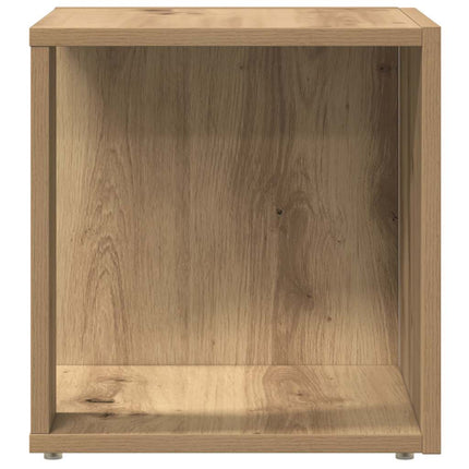 Sidobord artisan ek 33x33x34 cm konstruerat trä