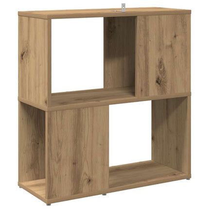 Bokhylla artisan ek 60x24x63 cm konstruerat trä