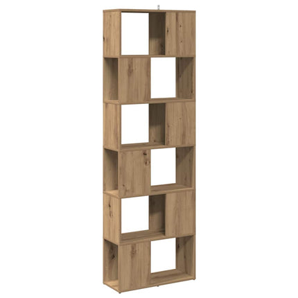 Bokskåp/rumsavdelare artisan ek 60x24x186 cm