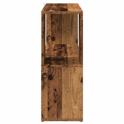 Bokskåp/rumsavdelare gammalt trä 80x24x63 cm