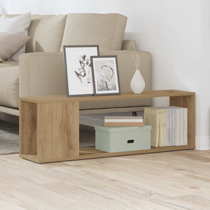 Tv-bänk artisan ek 100x24x32 cm konstruerat trä