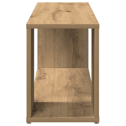Tv-bänk artisan ek 100x24x32 cm konstruerat trä