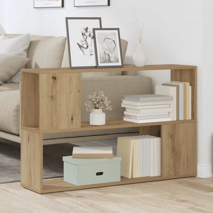 Bokhylla artisan ek 100x24x63 cm konstruerat trä