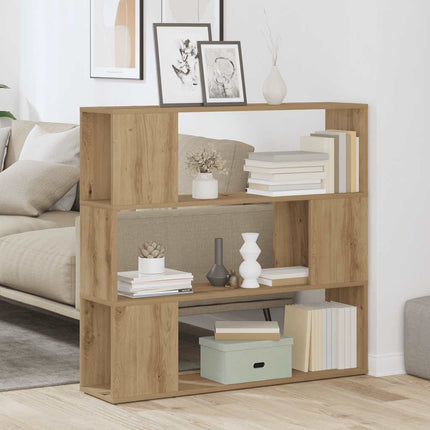 Bokhylla/rumsavdelare artisan ek 100x24x94 cm