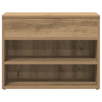Skobänk artisan ek 60x30x45 cm konstruerat trä