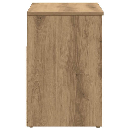 Skobänk artisan ek 60x30x45 cm konstruerat trä