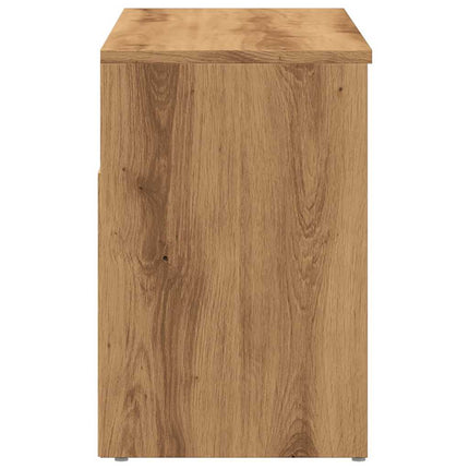 Skobänk artisan ek 80x30x45 cm konstruerat trä