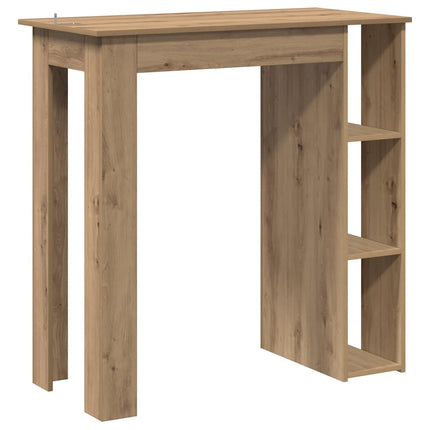 Barbord med hyllor artisan ek 102x50x103,5 cm konstruerat trä