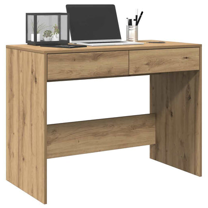 Skrivbord artisan ek 101x50x76,5 cm konstruerat trä
