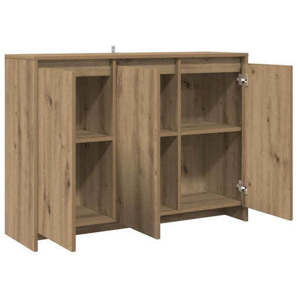 Skänk artisan ek 102x33x75 cm konstruerat trä