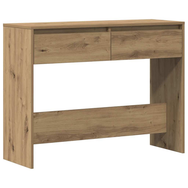 Avlastningsbord artisan ek 100x35x76,5 cm konstruerat trä
