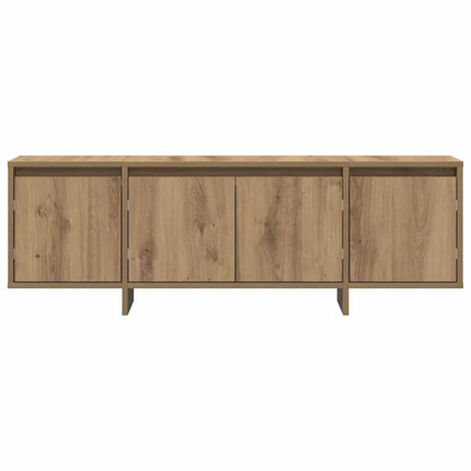 TV-bänk artisan ek 120x30x40,5 cm konstruerat trä