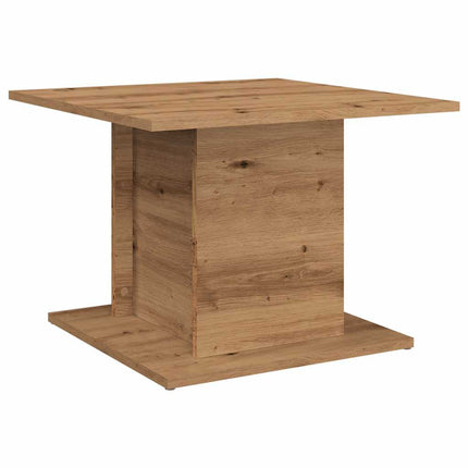 Soffbord artisan ek 55,5x55,5x40 cm konstruerat trä
