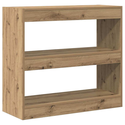 Bokskåp/rumsavdelare artisan ek 80x30x72 cm